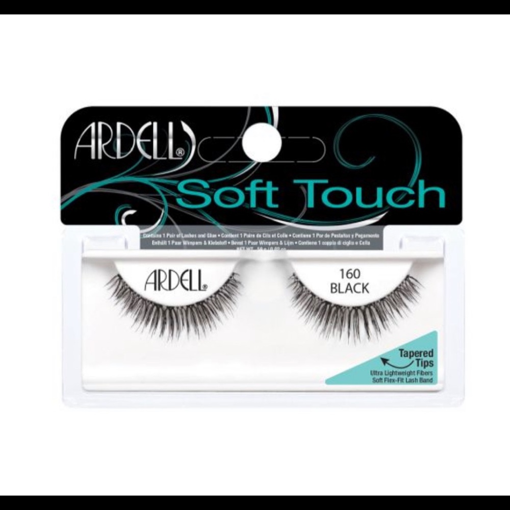 Soft touch black false lashes 160 ardell eyelashes